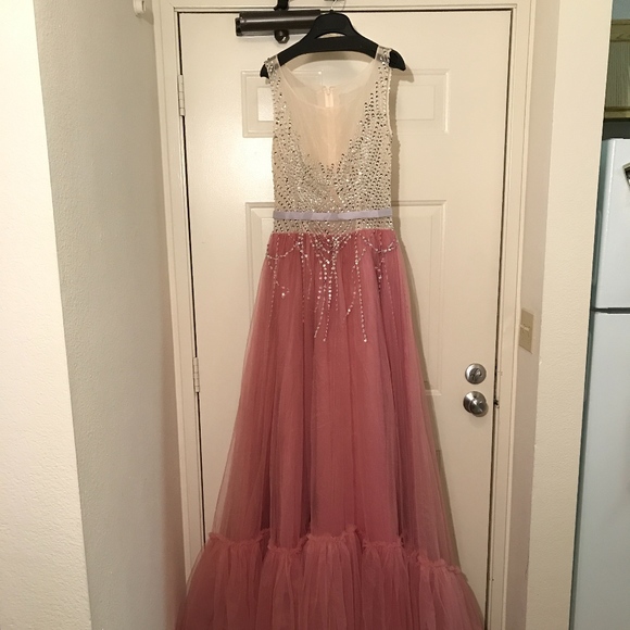Dresses & Skirts - NEED GONE! Sequin Pink Prom Dress. ANY PRICE